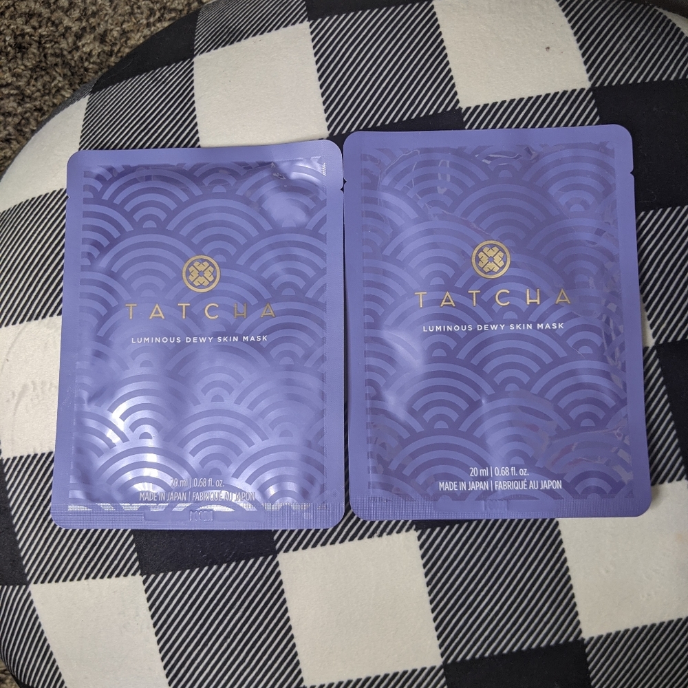 Tatcha two pack of face masks